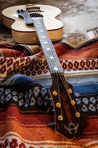 SOLD - American Archtop Retro Elite Round Hole