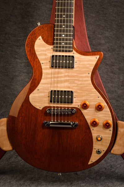 flame maple pick guard