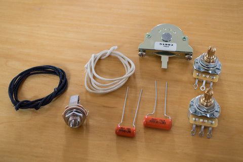 Tele guitar wire kit