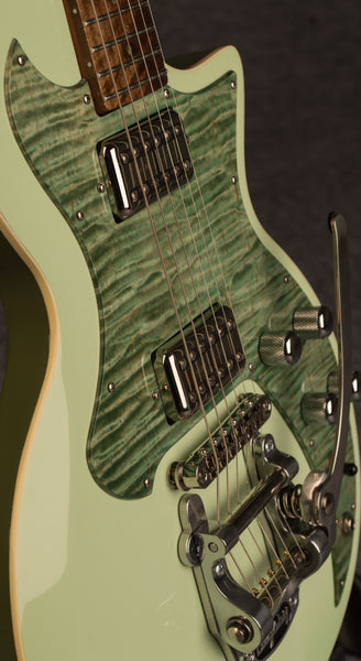 flamed maple pick guard