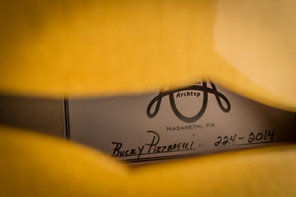 Bucky Pizzarelli American Archtop guitar