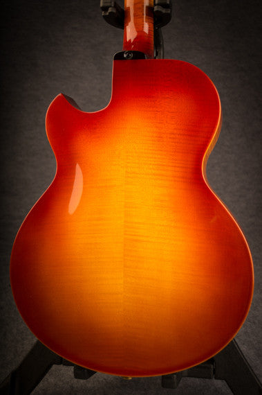 Flame Maple Archtop Guitar For Sale