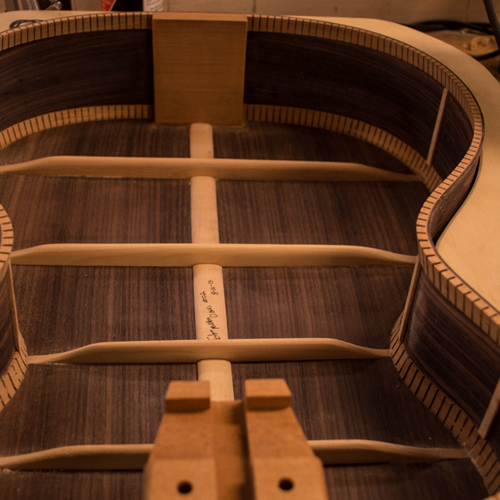 Flat top Guitar Building School