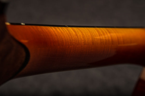 guitar neck flame American Archtop