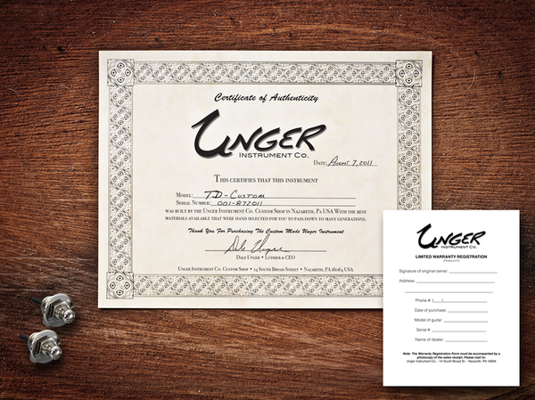 unger paperwork 