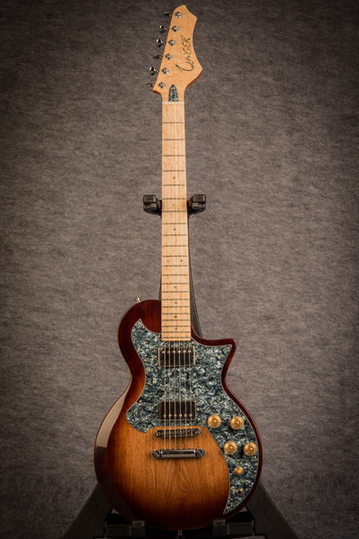 maple neck electric guitar