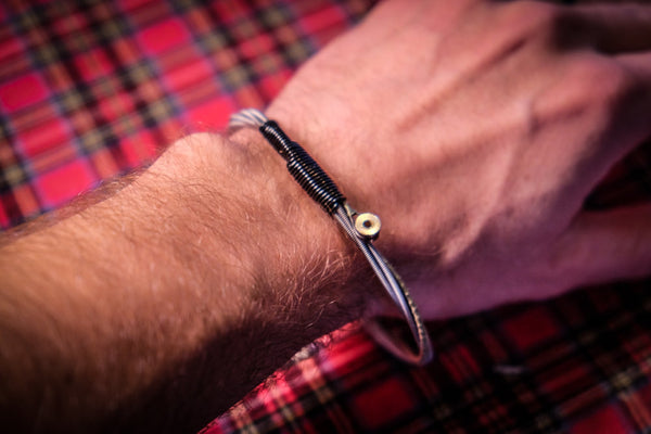 Recycled Guitar String Bracelet UNISEX