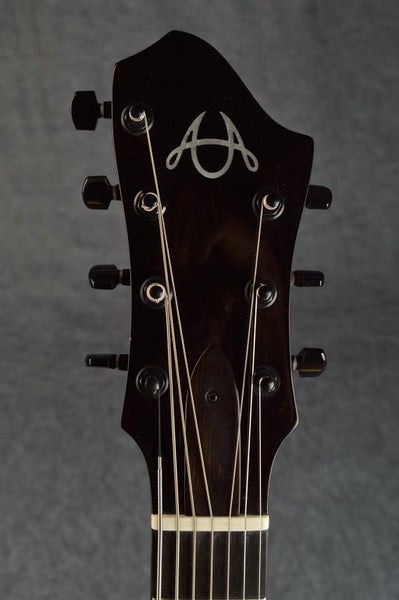 archtop jazz guitar head stock